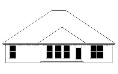 Craftsman House Plan #677-00023 Elevation Photo