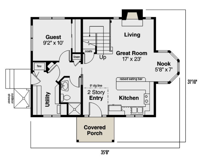 House Plan House Plan #29946 Drawing 1