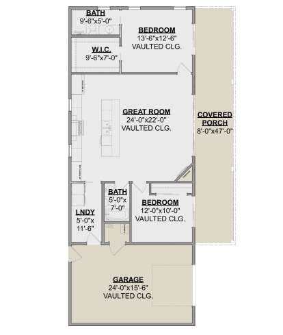 Main Floor  for House Plan #1462-00074