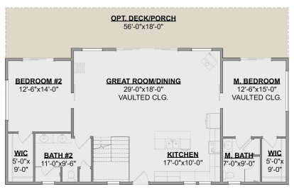 Main Floor  for House Plan #1462-00075