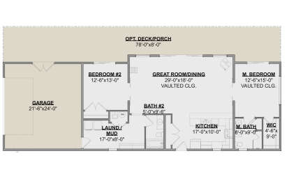 Main Floor  for House Plan #1462-00076