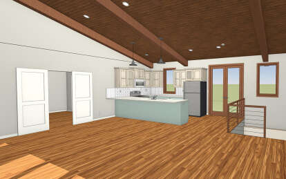 Modern House Plan #1462-00077 Additional Photo