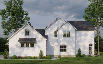 Modern Farmhouse House Plan #8318-00370 Elevation Photo