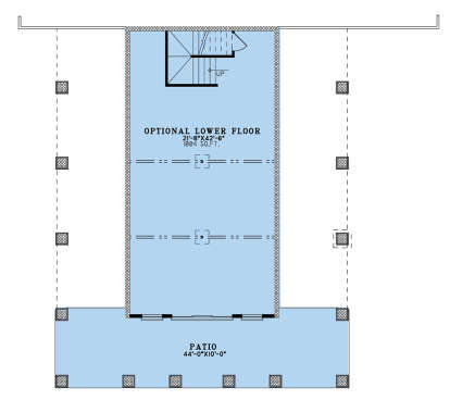 Basement for House Plan #8318-00370