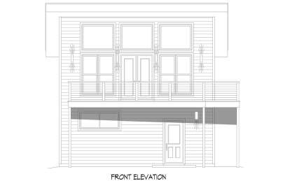 Modern House Plan #940-00913 Elevation Photo