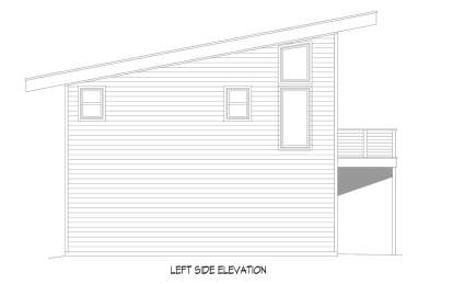 Modern House Plan #940-00913 Elevation Photo