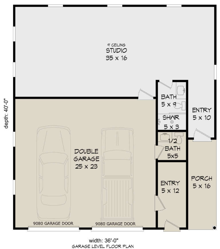 House Plan House Plan #29961 Drawing 1