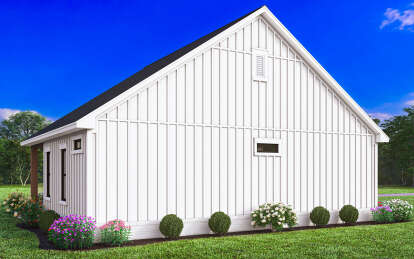 Modern Farmhouse House Plan #041-00344 Elevation Photo