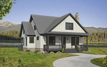 Country House Plan #940-00916 Elevation Photo
