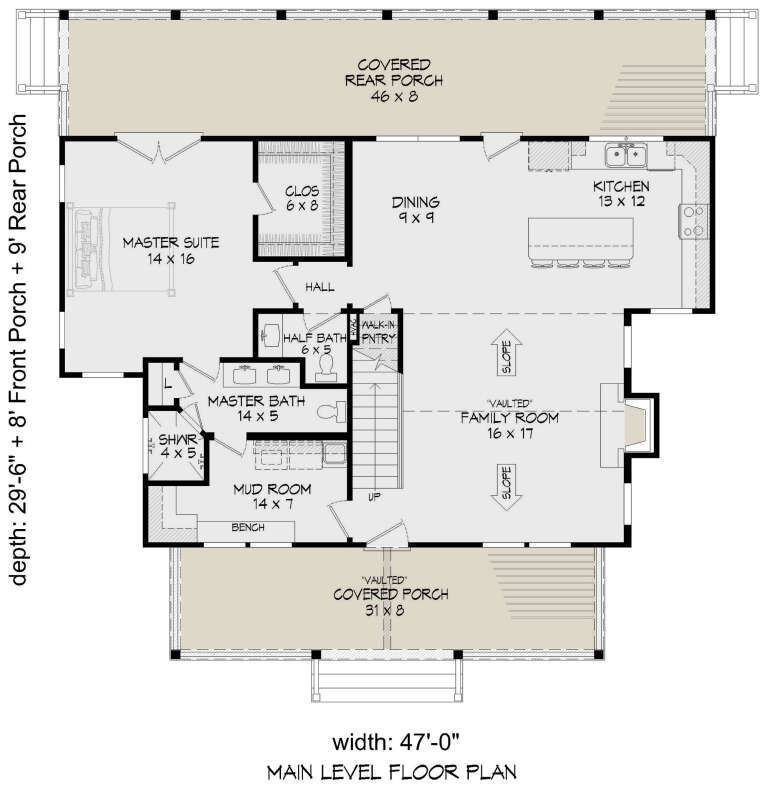 House Plan House Plan #29965 Drawing 1