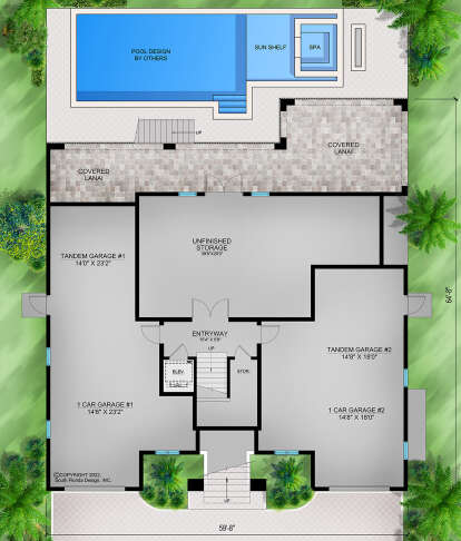 First Floor for House Plan #207-00119