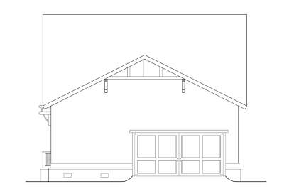 Cottage House Plan #009-00135 Elevation Photo