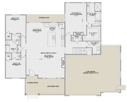 Main Floor  for House Plan #8768-00143