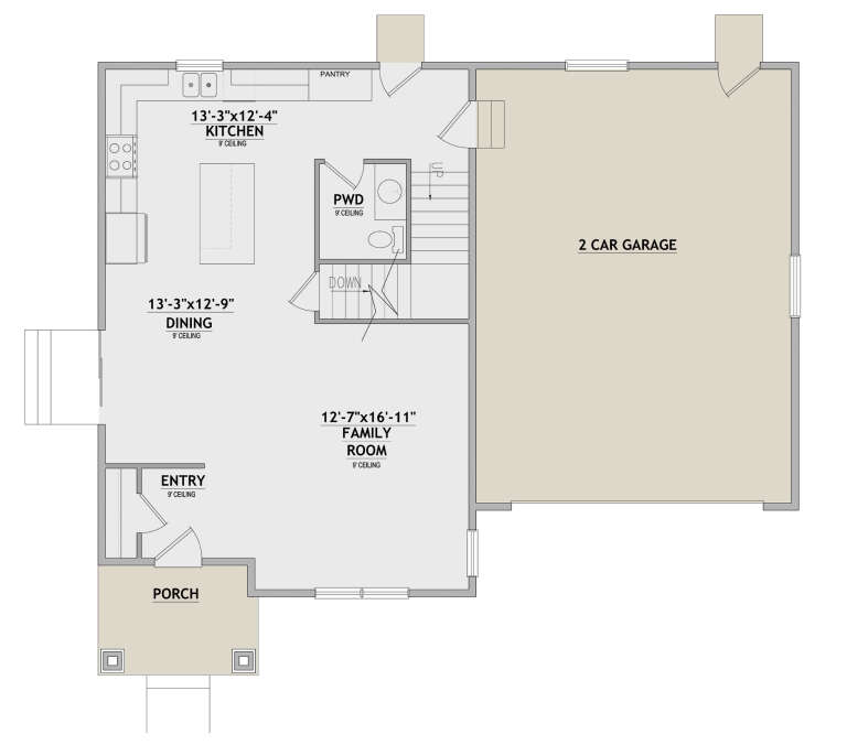 House Plan House Plan #29971 Drawing 1
