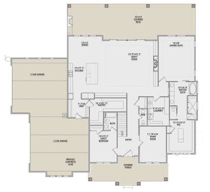 Main Floor  for House Plan #8768-00145