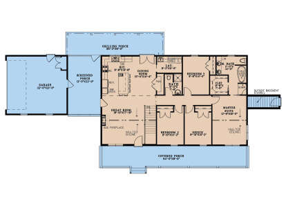 Main Floor  for House Plan #8318-00372