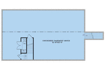 Basement for House Plan #8318-00372