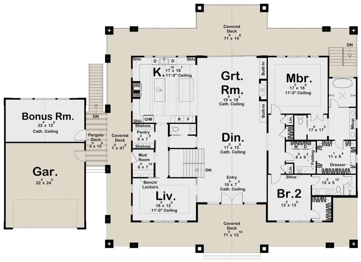 Main Floor  for House Plan #963-00856