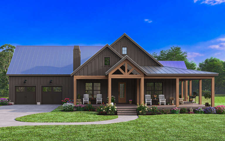 House Plan House Plan #29978 Front Elevation 