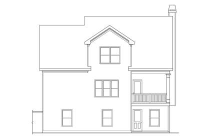 Craftsman House Plan #009-00136 Elevation Photo