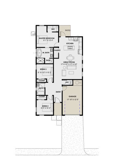 Main Floor  for House Plan #9185-00004