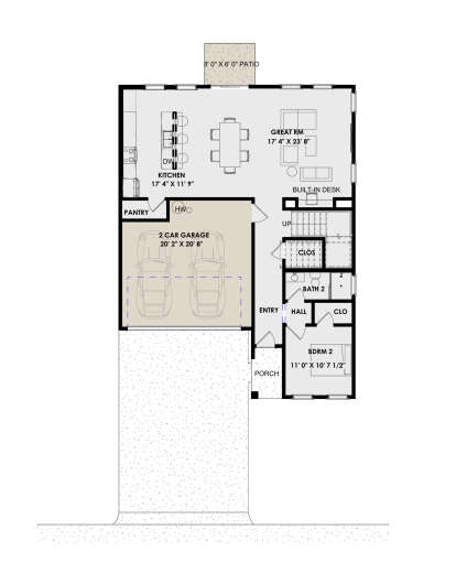 Main Floor  for House Plan #9185-00006