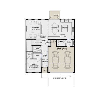 Main Floor  for House Plan #9185-00007