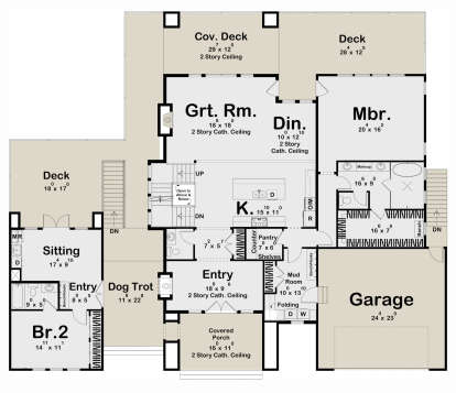 Main Floor for House Plan #963-00857