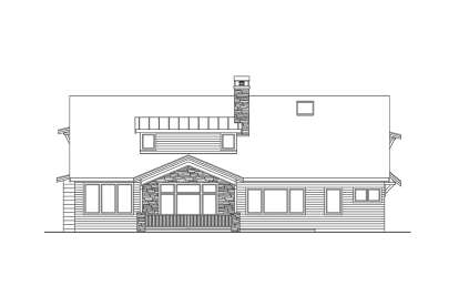 Craftsman House Plan #035-01073 Elevation Photo