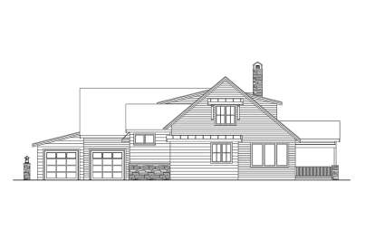 Craftsman House Plan #035-01073 Elevation Photo