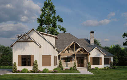 Craftsman House Plan #8318-00373 Elevation Photo