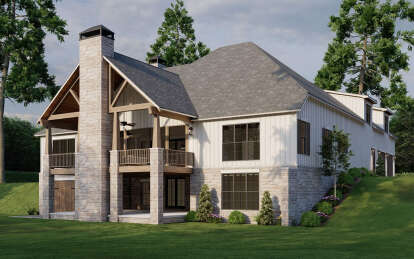 Craftsman House Plan #8318-00373 Elevation Photo