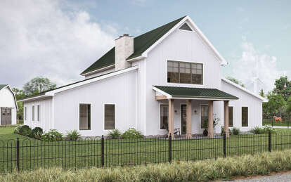 Barn House Plan #963-00858 Elevation Photo