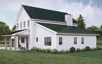 Barn House Plan #963-00858 Elevation Photo