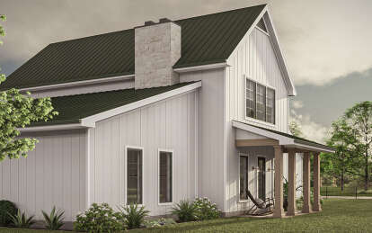 Barn House Plan #963-00858 Elevation Photo