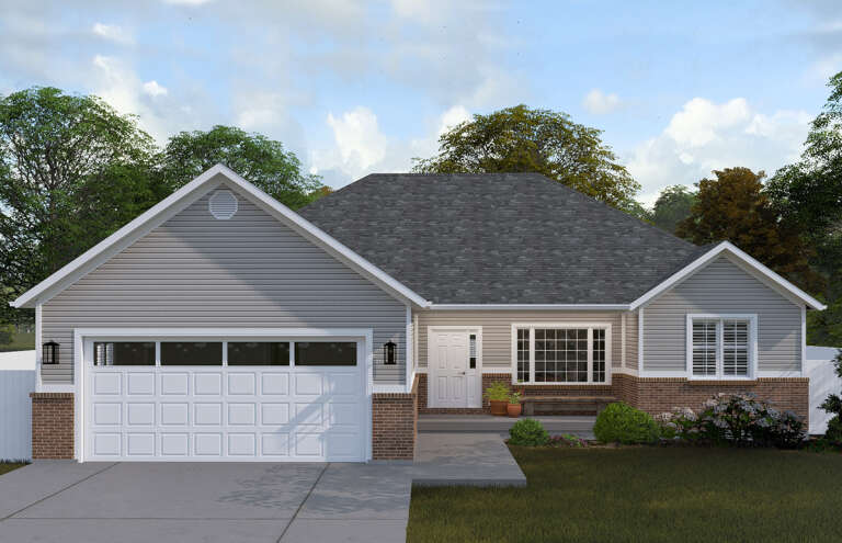 House Plan House Plan #29996 Front Elevation