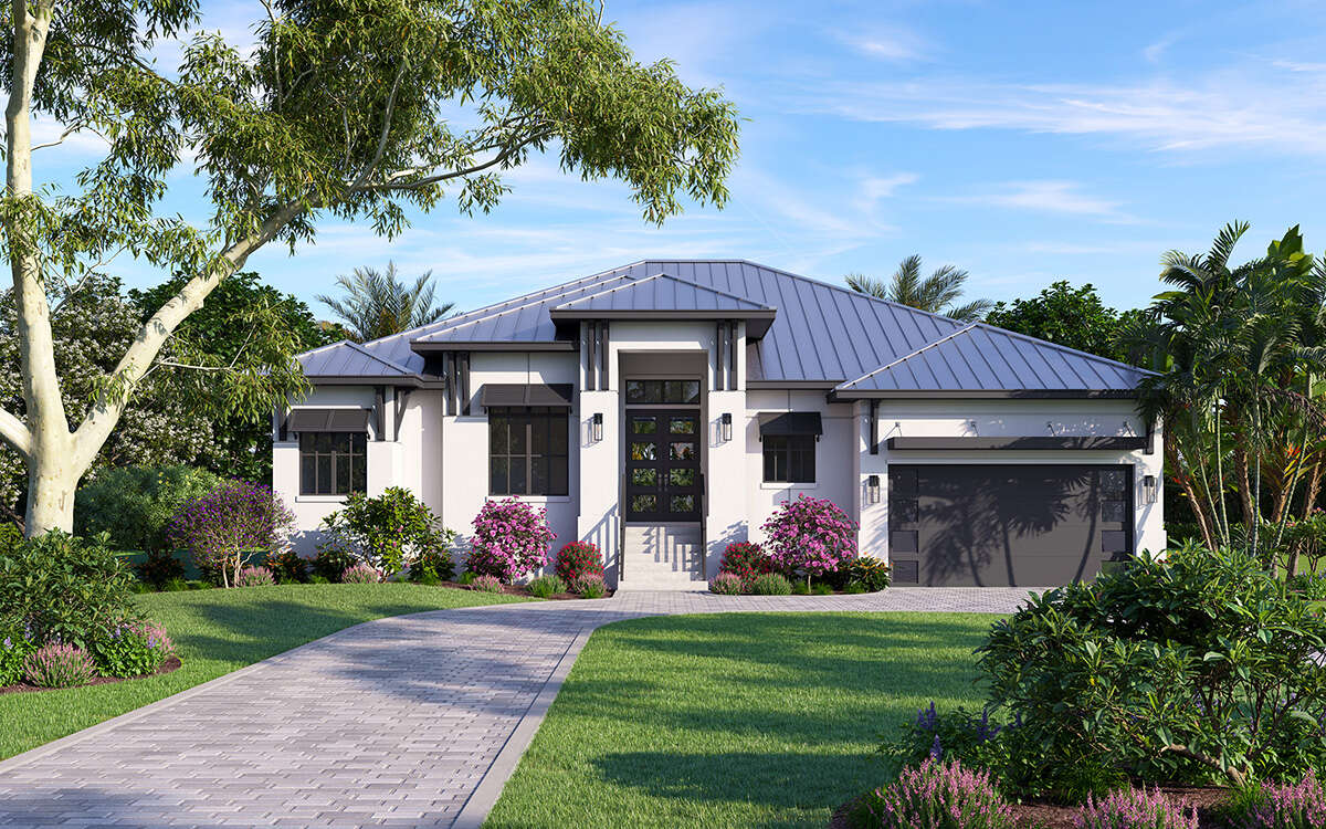 Coastal Plan - 2,473 Square Feet, 3 Bedrooms, 3.5 Bathrooms | Floor ...