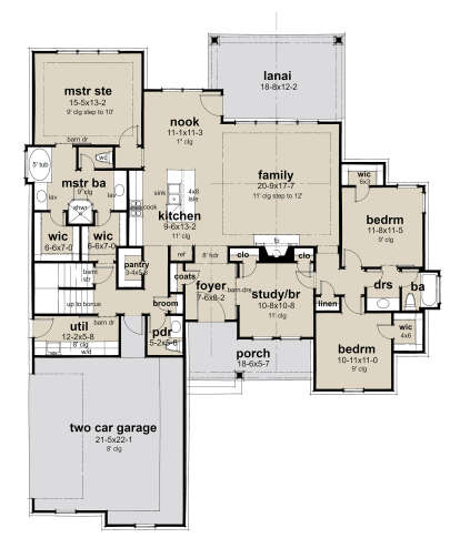 Main Floor  for House Plan #9401-00120