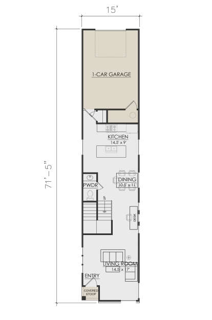 Main Floor  for House Plan #7071-00003