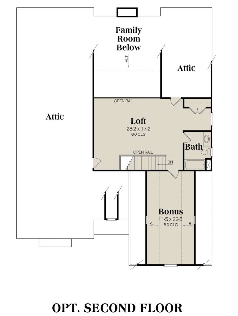 House Plan House Plan #3001 Drawing 2