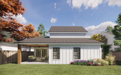 Modern Farmhouse House Plan #7071-00004 Elevation Photo