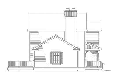 Country House Plan #035-01074 Elevation Photo