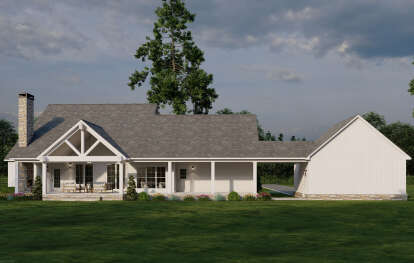 Modern Farmhouse House Plan #8318-00374 Elevation Photo