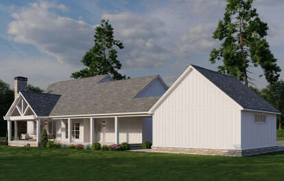 Modern Farmhouse House Plan #8318-00374 Elevation Photo