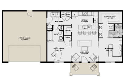 Main Floor  for House Plan #2699-00039