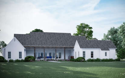 Modern Farmhouse House Plan #5995-00035 Elevation Photo