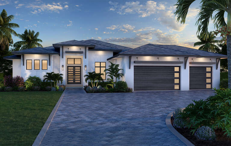 House Plan House Plan #30021 Front Elevation 