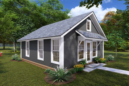 Cottage House Plan #4848-00398 Elevation Photo