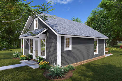 Cottage House Plan #4848-00398 Elevation Photo