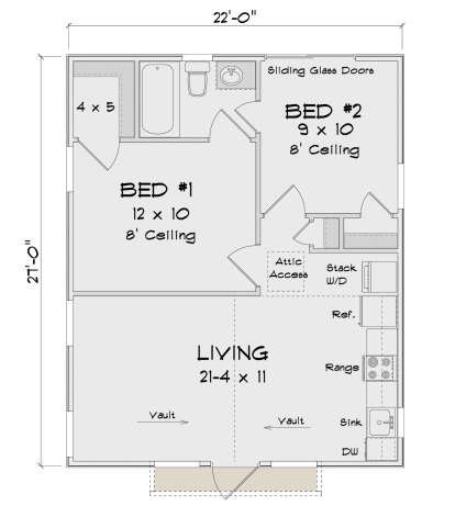Main Floor  for House Plan #4848-00398